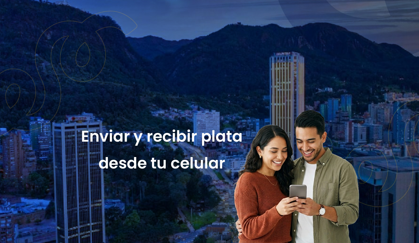 Aprende a enviar y recibir plata desde tu celular.